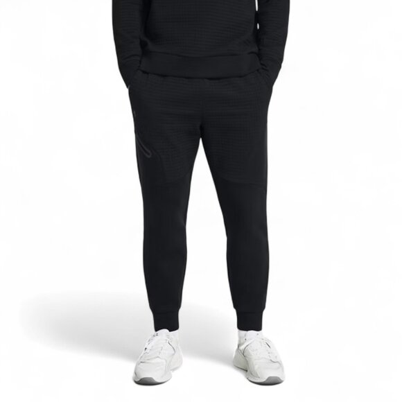 Under Armour Unstoppable Fleece Grid Joggers Men’s Size 2XLT Black 1386544-001 - Picture 2 of 7